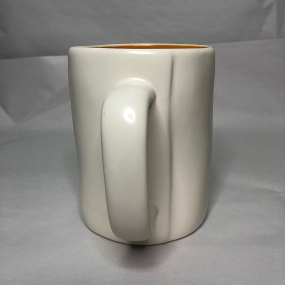 🆕 Rae Dunn "RISE AND SHINE" Mug With Orange🟠 Interior (RARE) - Picture 4 of 6